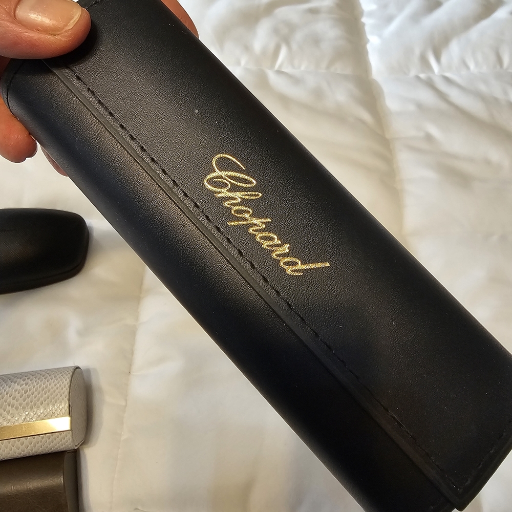 Empty eyeglass case